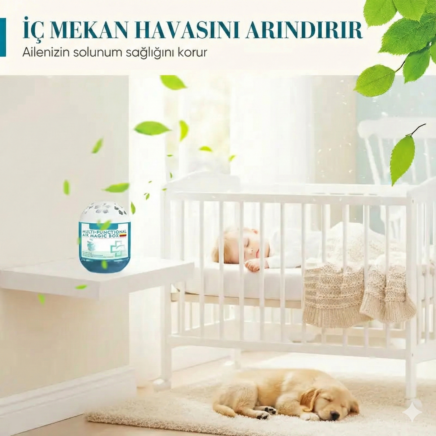 AirMagic™ Hava Temizleme & Koku Giderme Kutusu